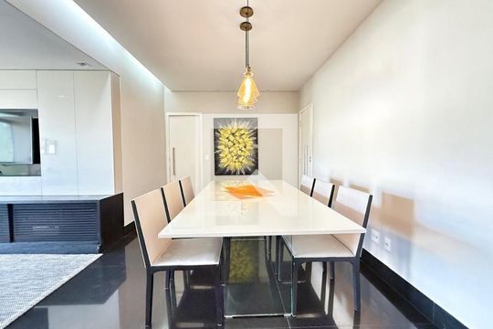 Sala de apartamento à venda com 3 quartos, 110m² em Buritis, Belo Horizonte