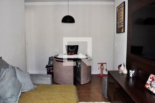 Detalhe - Sala e Sala de Jantar de apartamento à venda com 2 quartos, 58m² em Jardim Felicidade (zona Oeste), São Paulo