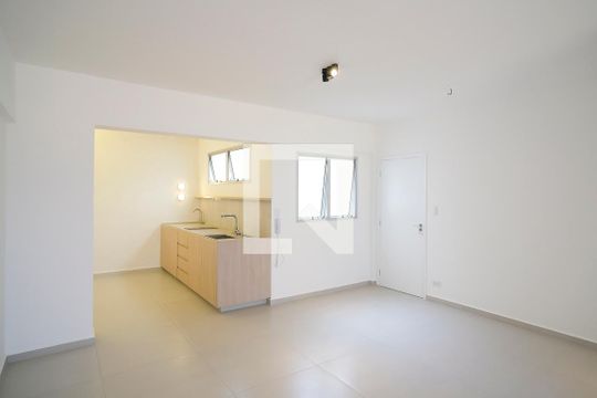 Sala de apartamento para alugar com 1 quarto, 46m² em Vila Helena, São Bernardo do Campo