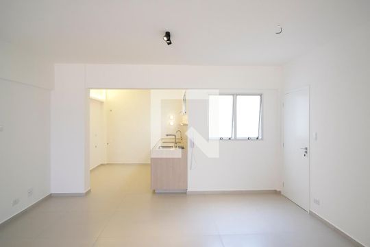 Sala de apartamento para alugar com 1 quarto, 46m² em Vila Helena, São Bernardo do Campo