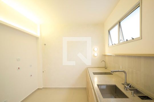 Cozinha/área de serviço de apartamento para alugar com 1 quarto, 46m² em Vila Helena, São Bernardo do Campo