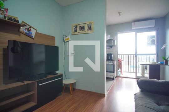 Sala de apartamento à venda com 2 quartos, 56m² em Santo Afonso, Novo Hamburgo