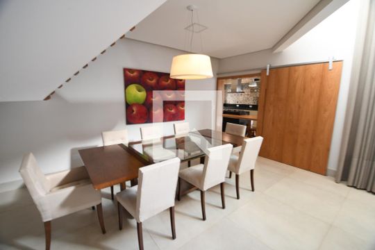 Sala de casa de condomínio à venda com 3 quartos, 364m² em Alphaville Dom Pedro, Campinas