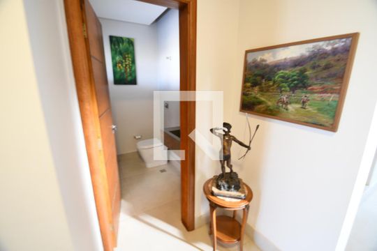 Lavabo de casa de condomínio à venda com 3 quartos, 364m² em Alphaville Dom Pedro, Campinas