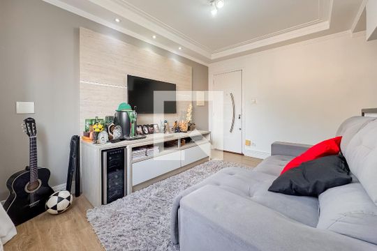 Sala de apartamento para alugar com 2 quartos, 59m² em Chácara Inglesa, São Paulo