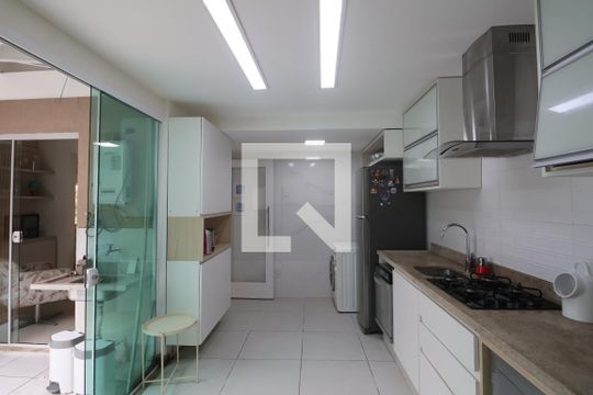 Cozinha e Área de Serviço de casa de condomínio à venda com 3 quartos, 120m² em Fátima, Canoas