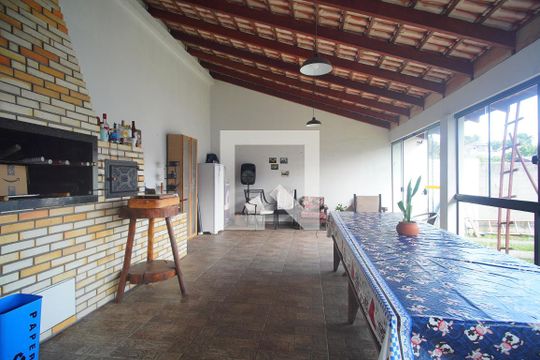 Área gourmet de casa à venda com 2 quartos, 430m² em Ideal, Novo Hamburgo