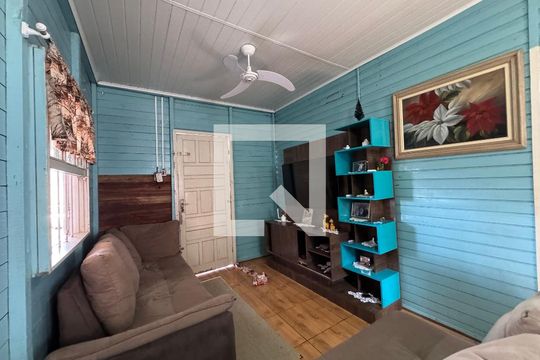 Sala de casa para alugar com 1 quarto, 45m² em Campina, São Leopoldo