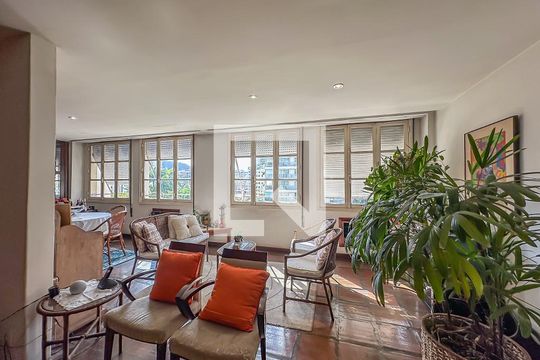Sala de apartamento à venda com 4 quartos, 228m² em Botafogo, Rio de Janeiro