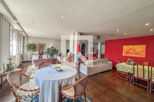 Sala de apartamento à venda com 4 quartos, 228m² em Botafogo, Rio de Janeiro