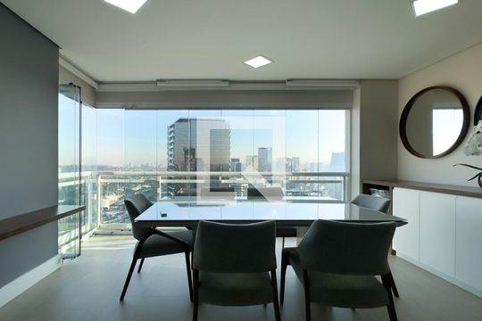 Sala de apartamento para alugar com 2 quartos, 85m² em Itaim Bibi, São Paulo