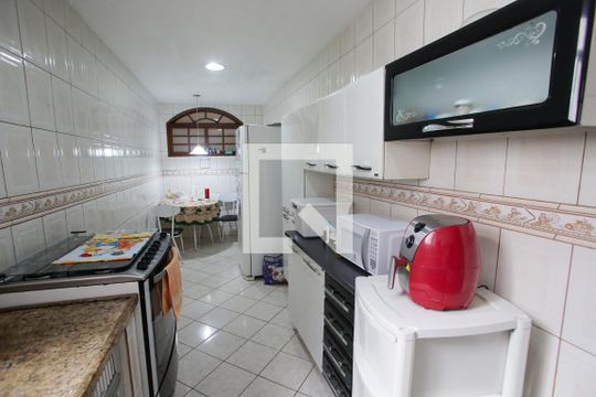 Cozinha de casa à venda com 3 quartos, 125m² em Taquara, Rio de Janeiro