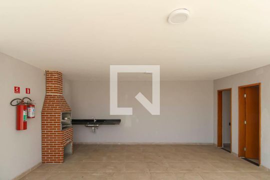 Área comum - Churrasqueira de apartamento para alugar com 1 quarto, 27m² em Vila Paulo Silas, São Paulo