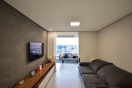 Sala de apartamento à venda com 3 quartos, 113m² em Jardim Vazani, São Paulo