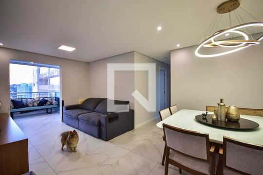 Sala  de apartamento à venda com 3 quartos, 113m² em Jardim Vazani, São Paulo