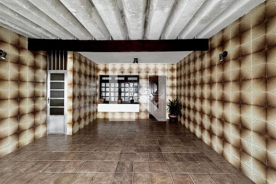 Garagem  de casa à venda com 3 quartos, 125m² em Jardim Caravelas, São Paulo