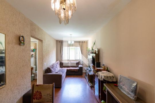 Sala de apartamento à venda com 2 quartos, 53m² em Vila Campestre, São Paulo