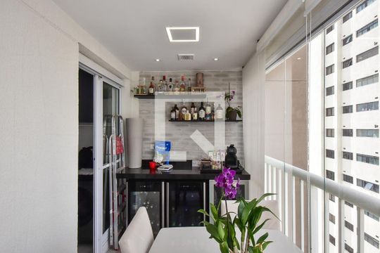 Varanda de apartamento para alugar com 1 quarto, 45m² em Fazenda Morumbi, São Paulo