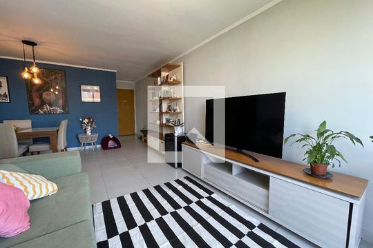 Sala de apartamento para alugar com 3 quartos, 96m² em Jaguaré, São Paulo