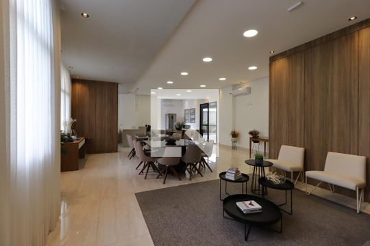 Área Comum - Salão de Festa de apartamento à venda com 2 quartos, 87m² em Jardim Bela Vista, Santo André