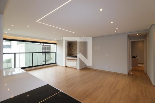 Sala de apartamento à venda com 2 quartos, 87m² em Jardim Bela Vista, Santo André