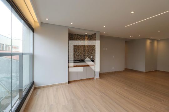 Varanda Gourmet de apartamento à venda com 2 quartos, 87m² em Jardim Bela Vista, Santo André