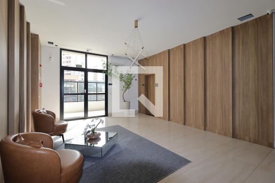 Área Comum - Hall de apartamento à venda com 2 quartos, 87m² em Jardim Bela Vista, Santo André