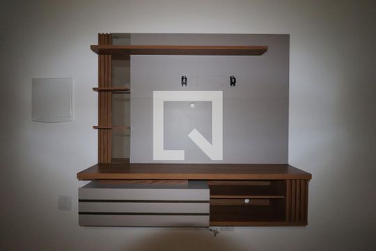 Sala de apartamento para alugar com 2 quartos, 60m² em Campestre, Santo André