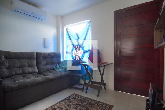 Sala de casa de condomínio à venda com 2 quartos, 60m² em Santo Afonso, Novo Hamburgo