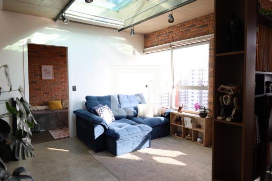 Sala de apartamento à venda com 2 quartos, 140m² em Usina Piratininga, São Paulo