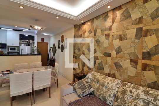Sala de apartamento à venda com 3 quartos, 84m² em Rudge Ramos, São Bernardo do Campo