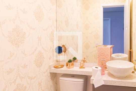 Lavabo de apartamento à venda com 3 quartos, 193m² em Vila Osasco, Osasco