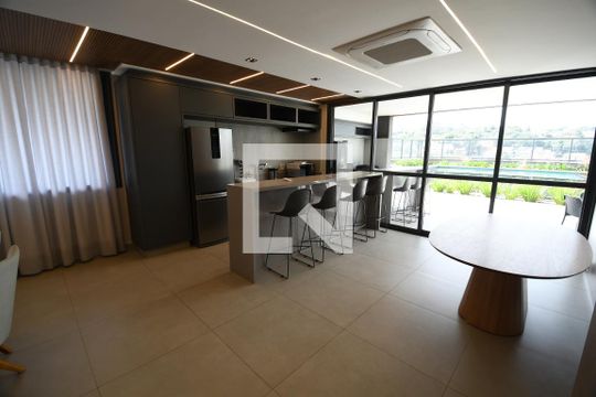 Área comum - Salão de festas de apartamento à venda com 2 quartos, 58m² em Nova Campinas, Campinas