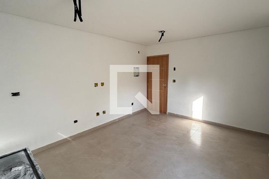 Sala/Cozinha de apartamento à venda com 2 quartos, 58m² em Vila Amabile Pezzolo, Santo André