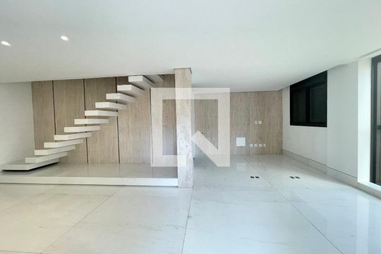 Sala de apartamento à venda com 3 quartos, 220m² em Funcionários, Belo Horizonte