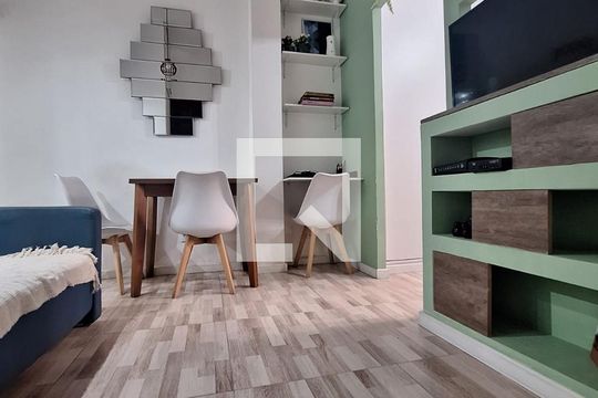 Sala de apartamento à venda com 1 quarto, 28m² em Botafogo, Rio de Janeiro