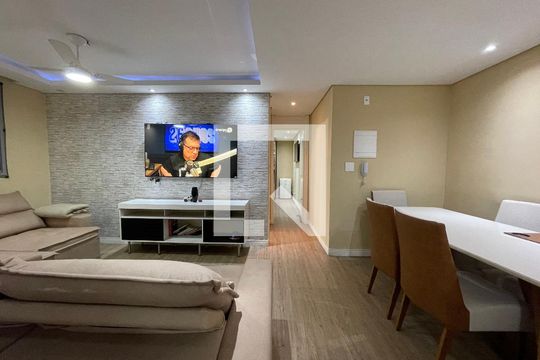 Sala de apartamento à venda com 2 quartos, 65m² em Rio Pequeno, São Paulo
