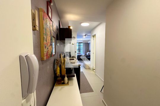 Cozinha e Área de Serviço de apartamento à venda com 1 quarto, 33m² em Centro, Rio de Janeiro