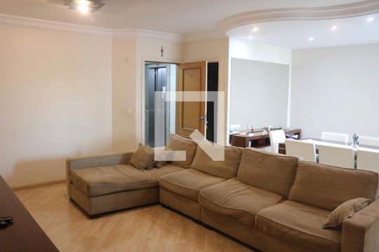 Sala de apartamento à venda com 3 quartos, 128m² em Santa Paula, São Caetano do Sul