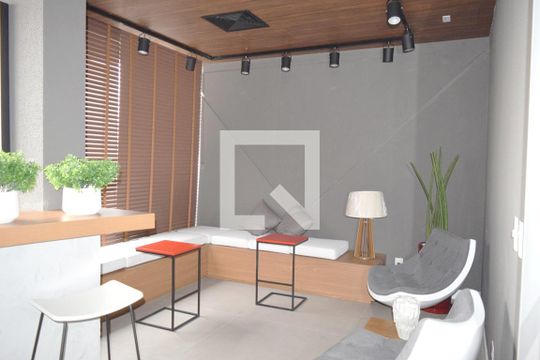 Área comum de kitnet/studio para alugar com 1 quarto, 22m² em Jardim Paulista, São Paulo