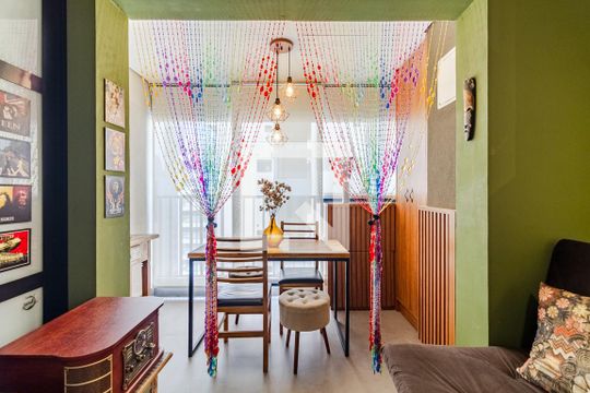 Sala de apartamento à venda com 1 quarto, 40m² em Pinheiros, São Paulo