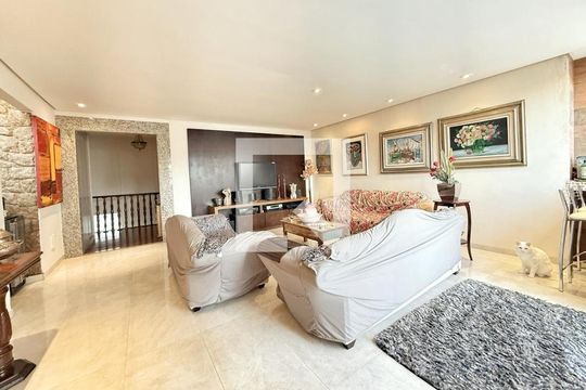 Sala de apartamento à venda com 4 quartos, 200m² em Santo Antônio, Belo Horizonte