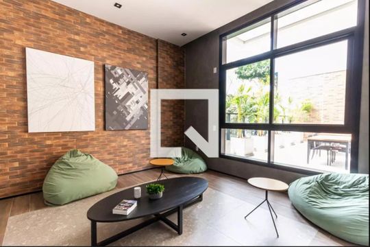 Área comum de kitnet/studio para alugar com 1 quarto, 26m² em Vila Buarque, São Paulo