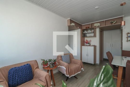 Sala de apartamento à venda com 1 quarto, 42m² em Jardim Dona Leopoldina, Porto Alegre