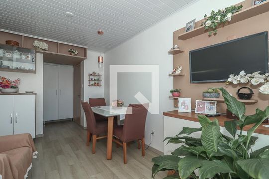 Sala de apartamento à venda com 1 quarto, 42m² em Jardim Dona Leopoldina, Porto Alegre