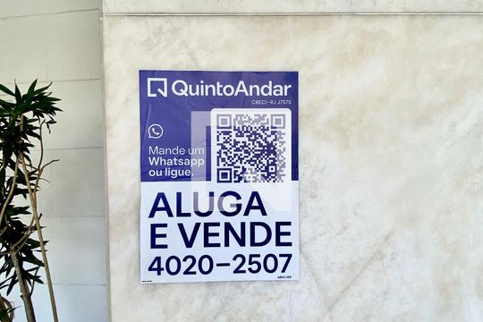 Placa de apartamento à venda com 4 quartos, 180m² em Gávea, Rio de Janeiro