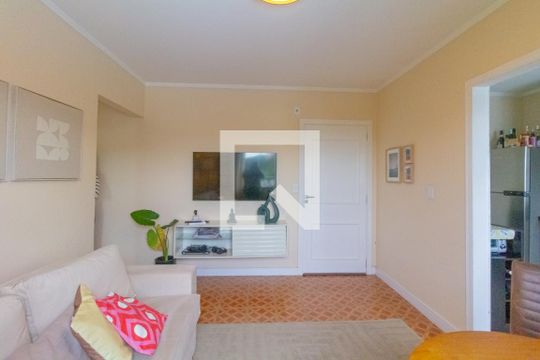 Sala de apartamento à venda com 1 quarto, 45m² em Nossa Senhora das Gracas, Canoas
