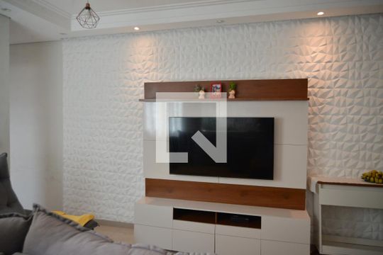 Sala de apartamento à venda com 3 quartos, 138m² em Vila Pires, Santo André
