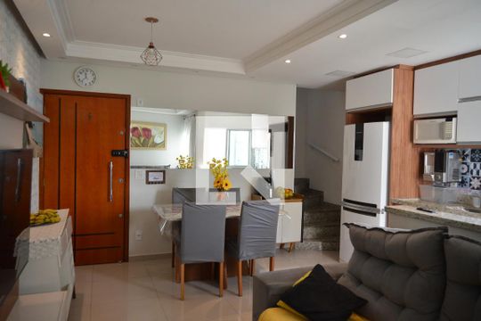 Sala de apartamento à venda com 3 quartos, 138m² em Vila Pires, Santo André