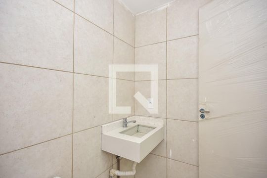 Banheiro de kitnet/studio à venda com 1 quarto, 34m² em Jardim Ampliacao, São Paulo